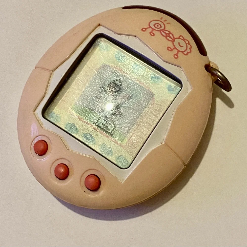 ✨ Tamagotchi Connection V1 2004 Original Japanese Pastel Light Pink Japan Wave